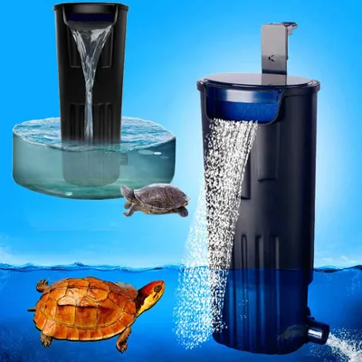 Aquarienfilter, leise, 600 l/h, für Schildkrötenbecken