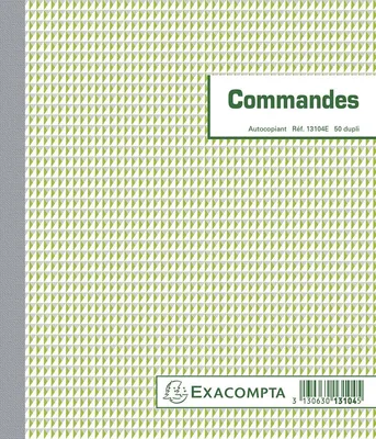 Obrázok produktu pre EXACOMPTA Manifold "Commandes", 210 x 180 mm, dupli