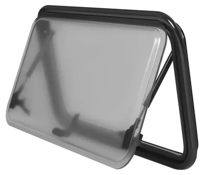 Immagine prodotto di Finestre per camper, telaio in lega di alluminio, zanzariera e parasole, bianco e nero