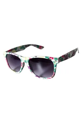 Obrázok produktu pre OEM dámske slnečné okuliare Nerd flower biela