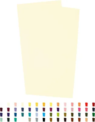 Produktbild von Sandras-Bastelladen Kerzen Verzierwachsplatten 2er Set - 200 x 100 x 0,5mm Creme