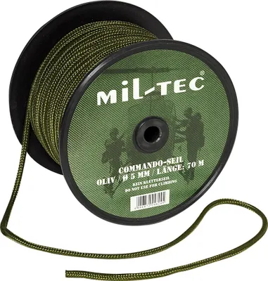 Immagine prodotto di Carrucola Commando 70 m x 5 mm, verde oliva