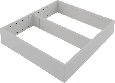 Produktbild von Blum Ambia-Line Schubkastenrahmen - Rahmen 273x242x50mm Stahl seidenweiß matt
