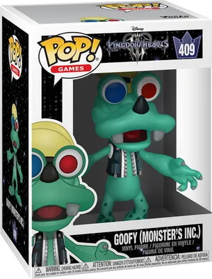 Produktbild von Kingdom Hearts - Goofy (Monster's Inc.) 409 - Funko Pop! - Vinyl Figur
