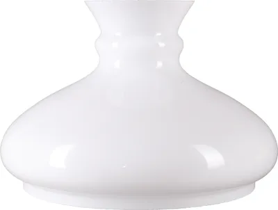 Produktbild von Lampenglas Ersatzglas Petroleumglas Ø 230mm Opalglas glänzend E27  Weiß