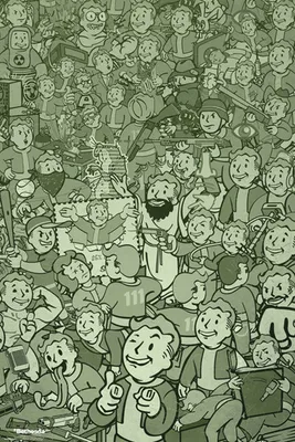 Produktbild von Fallout 4 - Compilation - Poster Druck - Game - Größe 61x91,5 cm