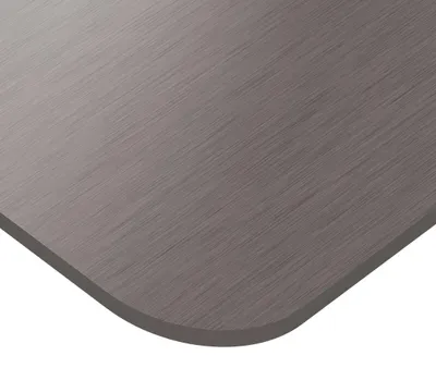 Zdjęcie produktu dla Blat biurka uniwersalny 120x60x1.8cm Tytan srebrny