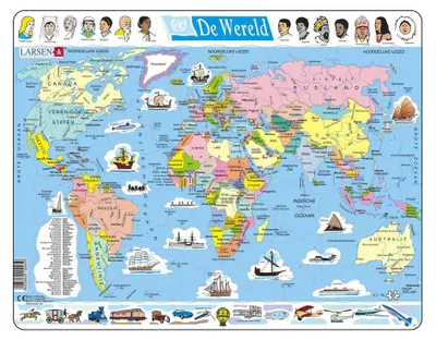 Immagine prodotto di Larsen Map World, 107°.