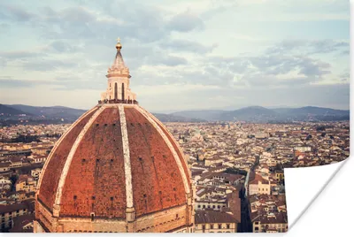 Produktbild von MuchoWow® Poster Florenz - Kuppel - Stadt 120x80 cm - Bilder