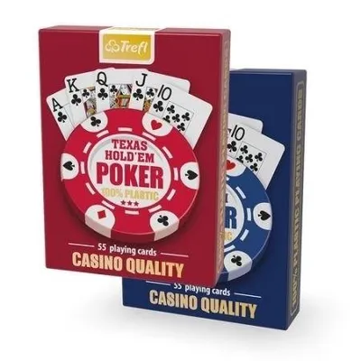 Produktbild von Karty - Kunststoff-Poker TREFL