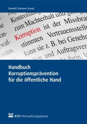 Obrázok produktu pre Handbuch Korruptionsprävention für die öffentliche Hand