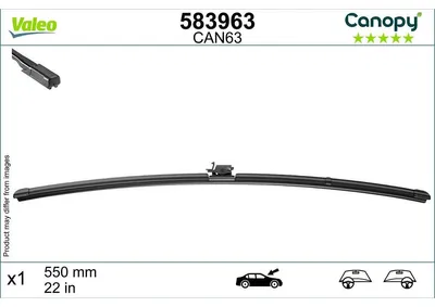 Produktbild von VALEO CANOPY CANOPY Scheibenwischer Wischblatt passend für MERCEDES-BENZ C-Klasse T-modell (S205) Rahmenlos 550mm