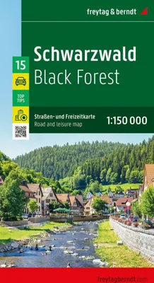 Produktbild von freytag & berndt Straßenkarte Schwarzwald 1:150.000