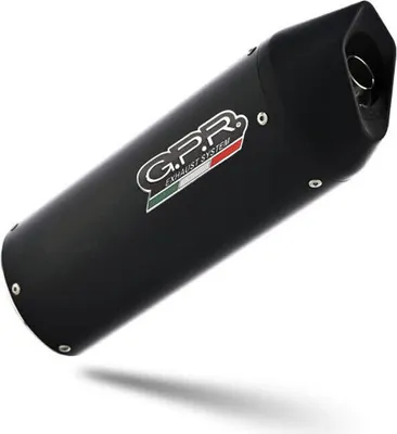 Produktbild von GPR Slip-On Auspuff Furore Schwarz Genehmigt für Husqvarna TE 410 E/SM 2000-2004