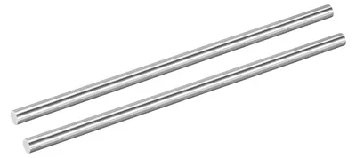 Obrázok produktu pre 2 kusy tyčí z nehrdzavejúcej ocele 304, s rozmermi 12 mm x 407 mm