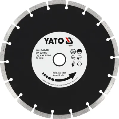 Immagine prodotto di Disco da taglio diamantato "a segmenti" 230x22,2 mm