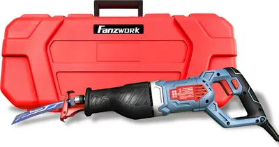 Produktbild von 1100W Säbelsäge Elektrisch – Leistungsstarke mit 0–2500 SPM, LED, inkl. Sägeblatt, mit 4 m Kabel – Für Holz, Metall & Kunststoff u.v.m