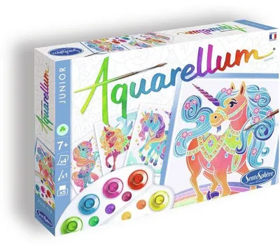 Produktbild von Sentosphere - Aquarellum Junior Einhörner