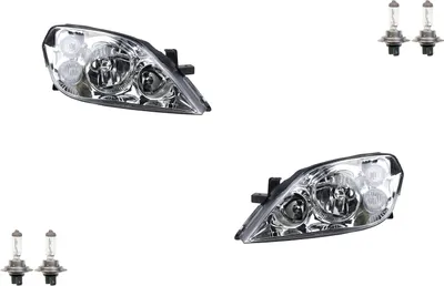 Produktbild von Scheinwerfer passend für Nissan Primera P12 02- mit H7 H7 Set LR 26060AU800 26060AU80B 26010AU800 26010AU80B Johns