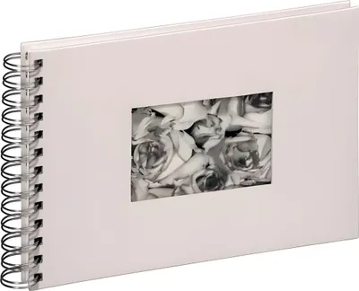 Produktbild von PAGNA Foto Spiralalbum Leineneinband weiß 40 Seiten