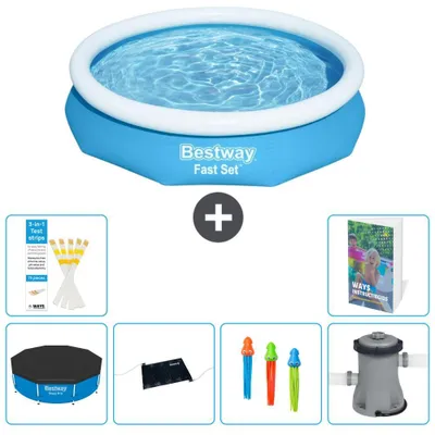 Produktbild von Bestway Fast Set Rund - 305x66 cm - 7-teilig  S37