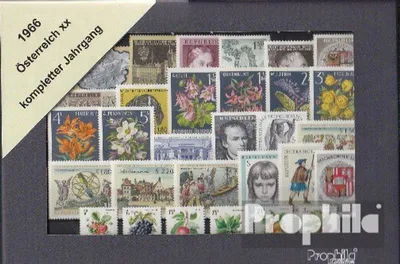 Produktbild von Briefmarken Österreich 1966 1966 postfrisch