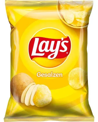 Produktbild von Lay's Gesalzene Kartoffelchips 150g Beutel