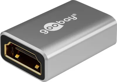 Immagine prodotto di Goobay 72008 adattatore per cavo video HDMI tipo A (standard) Nero, argento