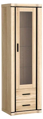 Produktbild von AIRA schmale Vitrine – Sonoma-Eiche