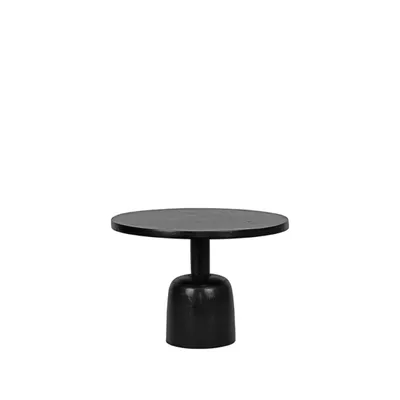 Produktbild von LABEL51 Beistelltisch Wink 50x50x35 cm Schwarz