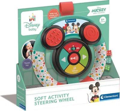 Zdjęcie produktu dla Clementoni Disney Baby 17557, Chłopak, dziewczyna, Zintegrowane gryzaczki, Brzmienie, Wielobarwny