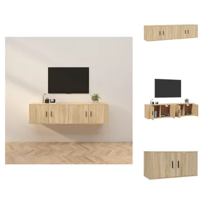 Obrázok produktu pre vidaXL TV stolíky 2 ks Sonoma dub 80x34,5x40 cm - TV nábytok