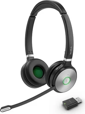 Image de Yealink WH62 Portable, Sans fil, Appel/Musique, 20 - 20000 Hz, Casque, Noir, Gris