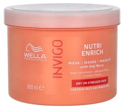 Produktbild von Wella Invigo Nutri Enrich, 500 ml, Frauen, trockenes Haar, Alle Farben, Anti-Frizz, Ernährung, Glättend, Weichmachend, Goji