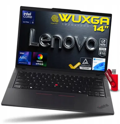 Produktbild von Laptop Lenovo ThinkPad T14 G6 Ultra 5 228V 32GB 256GB SSD WUXGA IPS MOBILNY