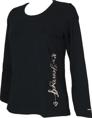 Immagine prodotto di T-shirt maglietta donna FUORI CLASSE BY FLLI CAMPAGNOLO manica lunga maglia cotone articolo 2K6416, L, Cotone 95%,Spandex 5%