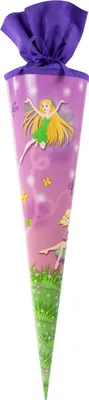 Produktbild von Goldbuch Schultüte Feen, Filzverschluss - 70cm