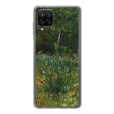 Produktbild von MuchoWow® Handyhülle Schutzhülle Hülle für Samsung Galaxy A12 Asnières - Vincent van Gogh Silikon Softcase Handy Hülle - Bild