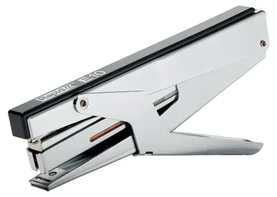 Produktbild von Rapid 21310400, 15 Blätter, Schwarz, Silber, Acrylnitril-Butadien-Styrol (ABS), Metall, 80 g/m², 5 cm, Oben