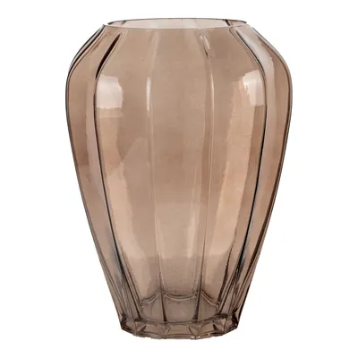 Immagine prodotto di Vaso in vetro marrone Ø 22 x 29 cm