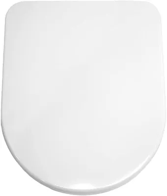 Produktbild von Toilettendeckel mit Soft-Close-Mechanismus, weiß