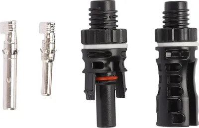 Image de Connecteur pour panneau solaire DC 1500 V, mâle, femelle, connecteur photovoltaïque, IP67, étanche, pour onduleurs extérieurs