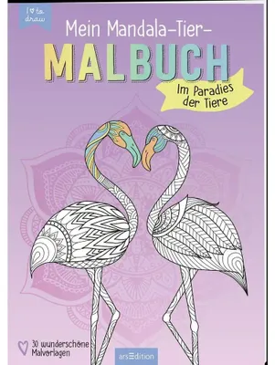 Produktbild von Mein Mandala-Tier-Malbuch - Im Paradies der Tiere