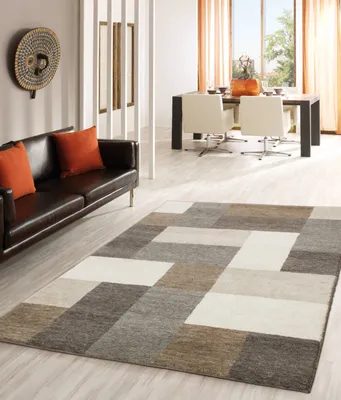 Produktbild von Teppich MARRAKESCH ALL OVER | Farbe: Natur; Größe: 200 x 300 cm | strapazierfähig und leicht zu reinigen | Wohnzimmer | Schlafzimmer