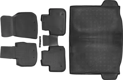 Produktbild von 3D Gummimatten Kofferraumwanne Für Bmw X3 G1 2017-2023, Gummi Fußmatten NORM