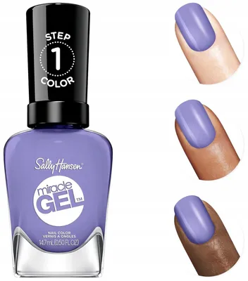 Produktbild von Sally Hansen Miracle Gel Nagellack ohne UV-Lampe Wissen ist Blume 607