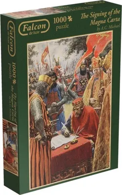 Produktbild von Falcon - The Signing of the Magna Carta. Puzzle 1000 Teile