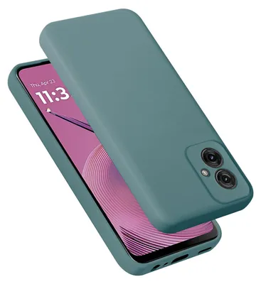 Produktbild von Cadorabo Hülle für Motorola Moto G55 Hülle Silikon Handyhülle Case aus flüssigem Silikon, Kratzfeste und stoßfeste Schutzhülle für Motorola Moto G55