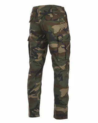 Produktbild von US Army BDU Hose RipStop woodland Slimfit M