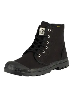 Produktbild von Palladium Pampa Hi Original Black Vegan - Schwarz, 10,5